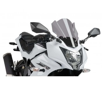 Z-RACING SCREEN FOR KAWASAKI NINJA 250SL 2015-2016 - SMOKE